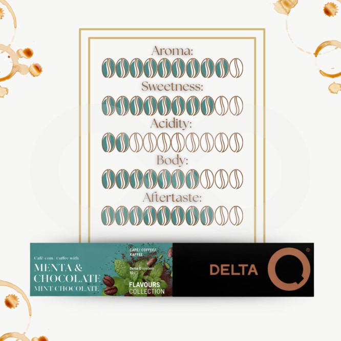 DELTA Q® Kapsulki Delta Q Menta E Chocolate 10 szt.