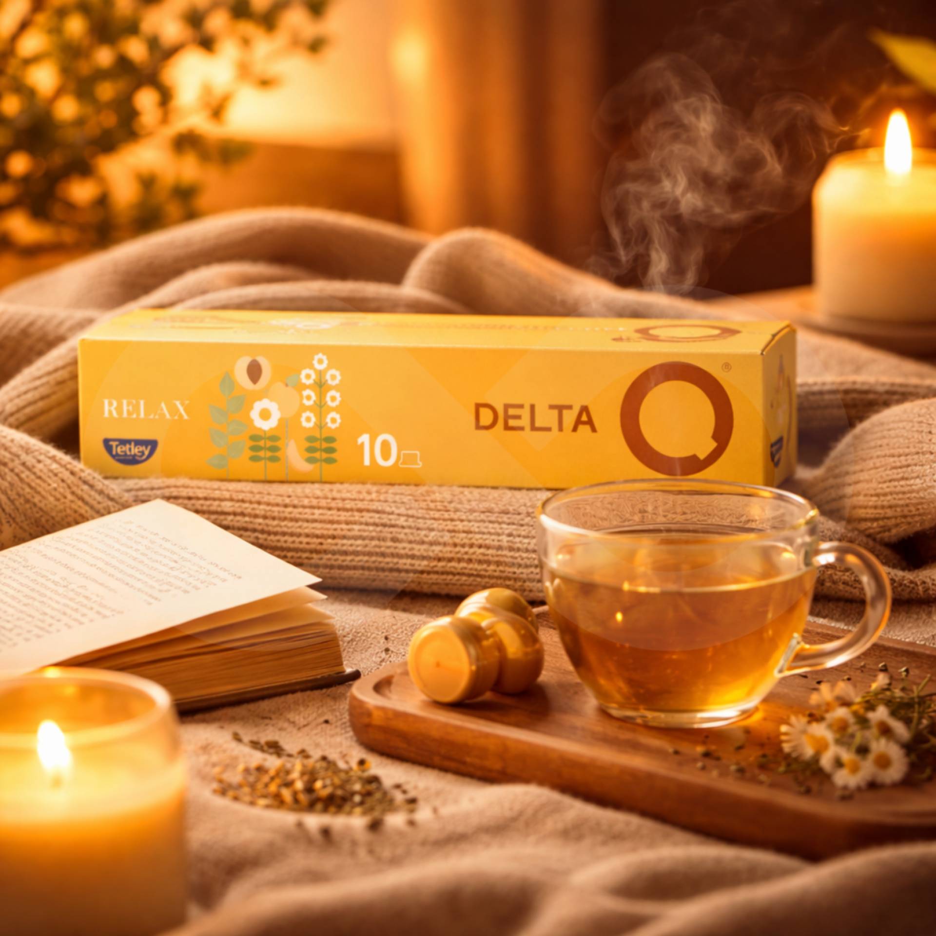 DELTA Q® Cápsulas Delta Q Relax 10 un.