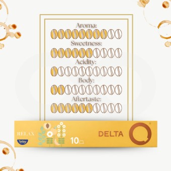 DELTA Q® Cápsulas Delta Q Relax 10 un.