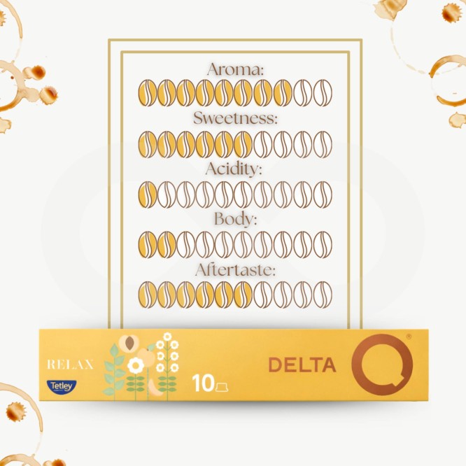 DELTA Q® Cápsulas Delta Q Relax 10 un.