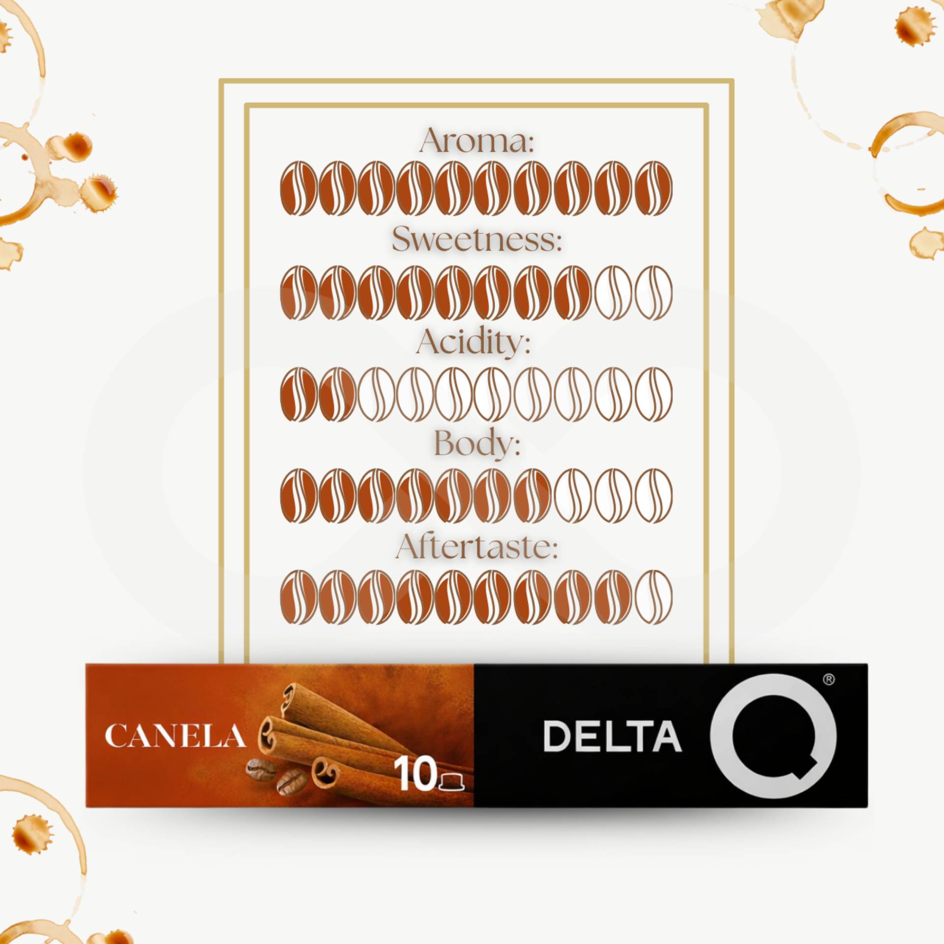 DELTA Q® Capsules Delta Q Qanela 10 st.