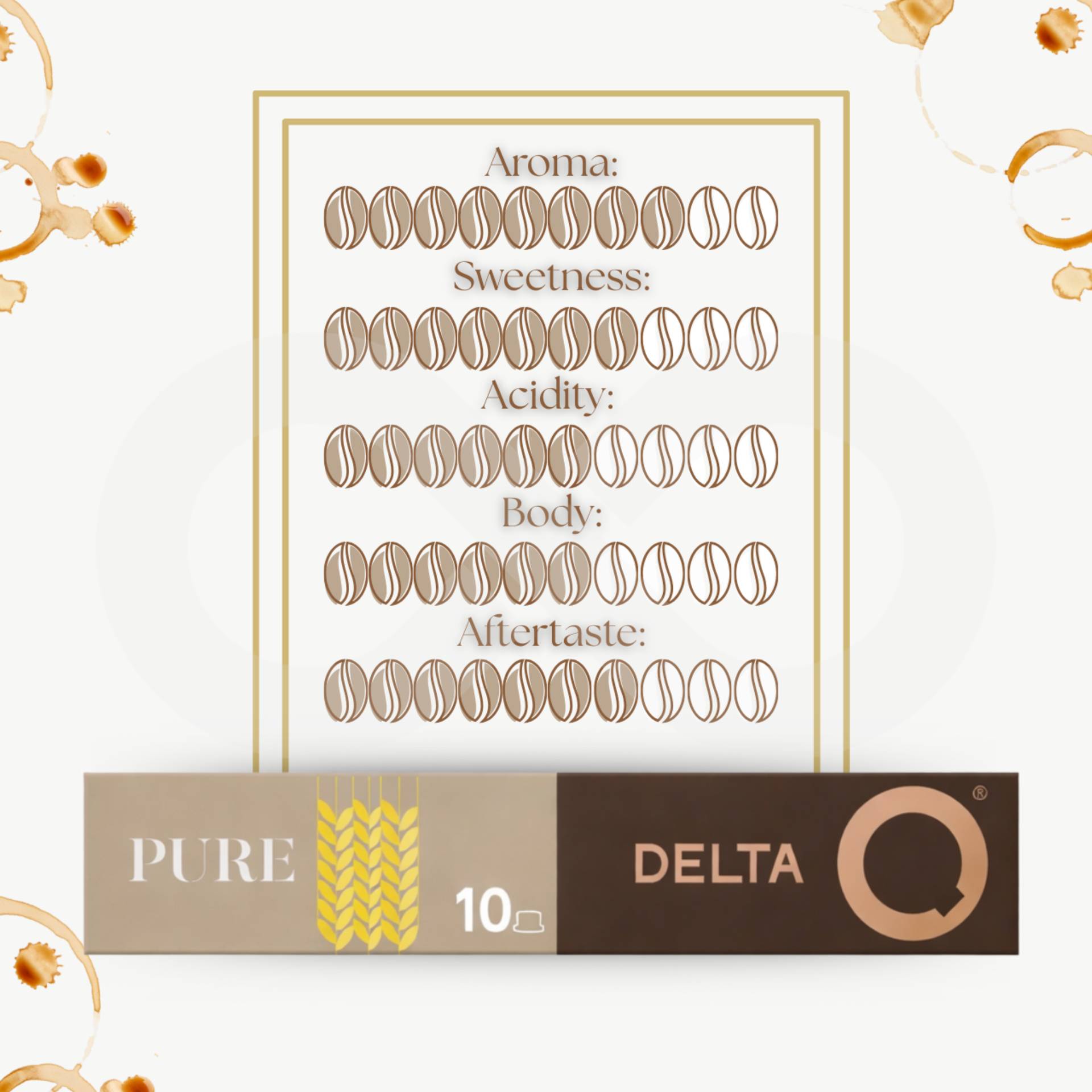 DELTA Q® Capsule Delta Q Pure 10 pz.