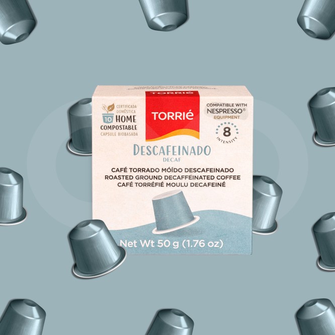 TORRIE® Nespresso Capsules Compostable Decaf 10 un.
