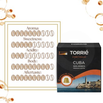 TORRIE� Nespresso Capsules Cuba 10 un.
