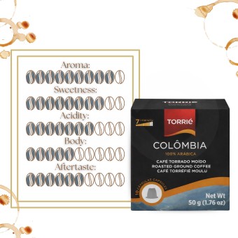 TORRIE® Capsules Nespresso Colombie 10 u.