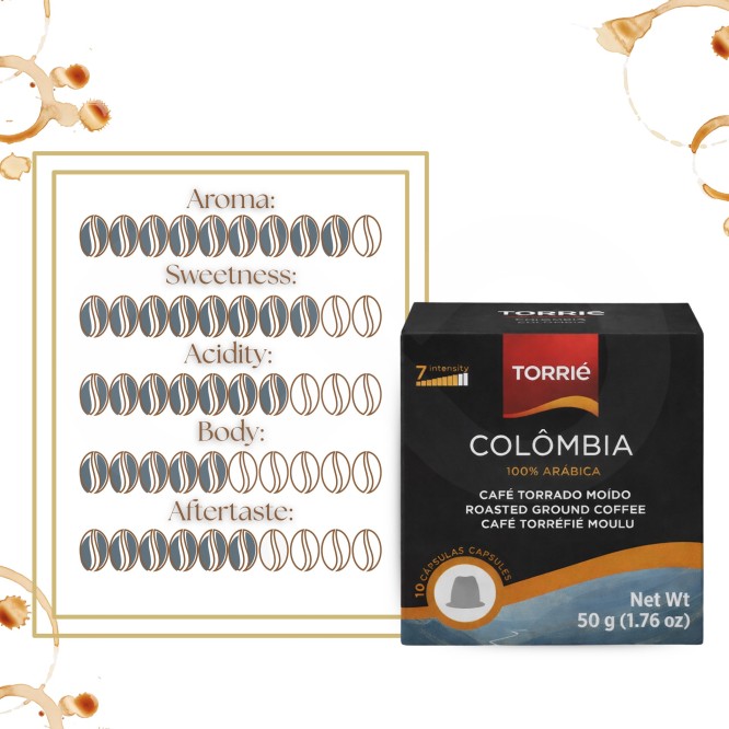 TORRIE® Capsules Nespresso Colombie 10 u.