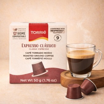 TORRIE� C�psulas Nespresso Compost�vel Classico 10 un.