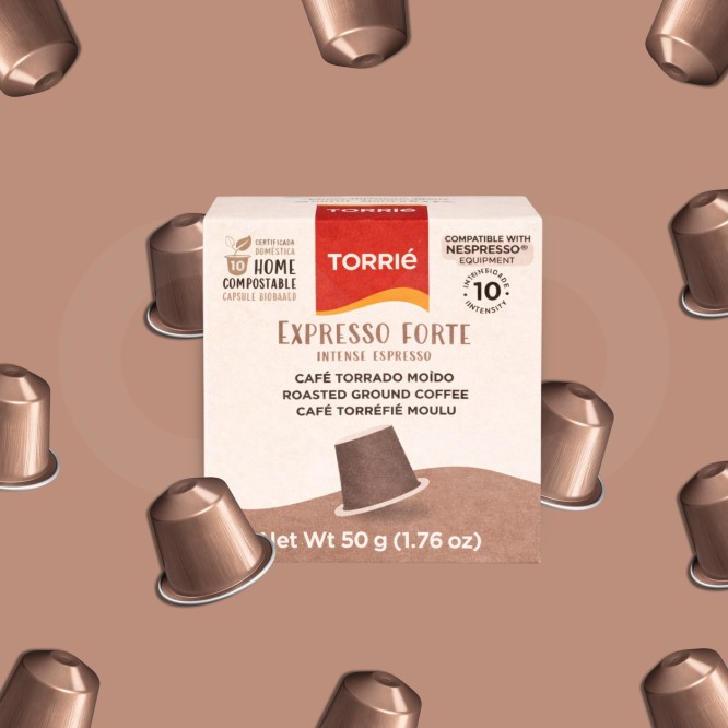TORRIE® Capsules Nespresso Composteerbare Sterke 10 st.