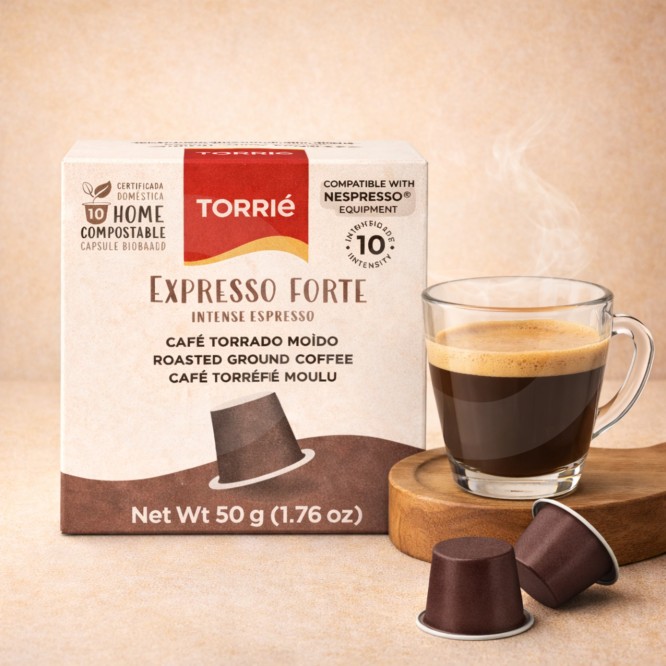 TORRIE® Capsules Nespresso Composteerbare Sterke 10 st.