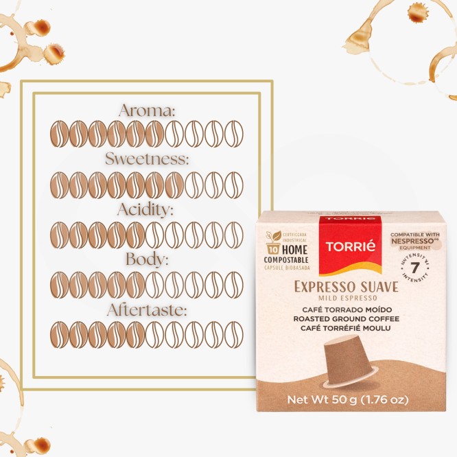 TORRIE® Nespresso Capsules Soft Compostable 10 un.