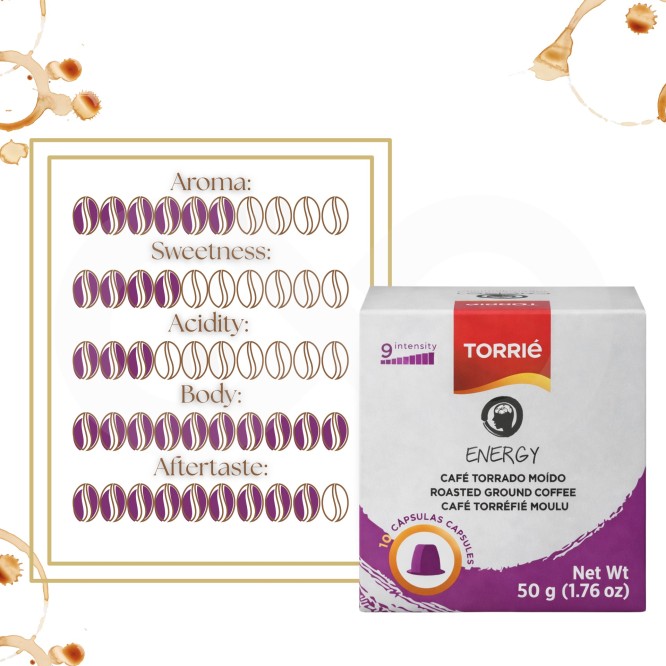 TORRIE® Kapsulki Nespresso Energy 10 szt.