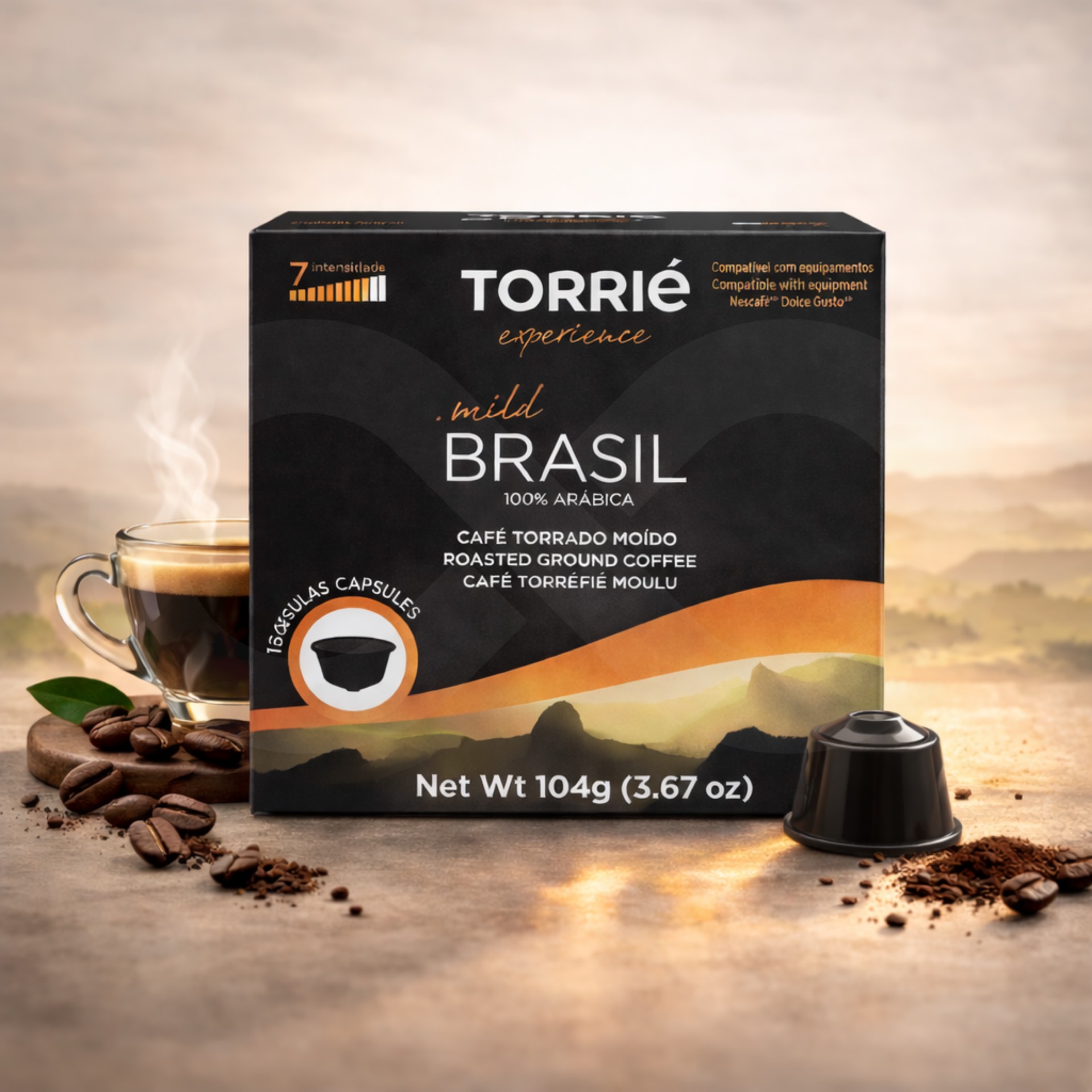 TORRIE® Dolce Gusto Capsules Brasil 16 un.