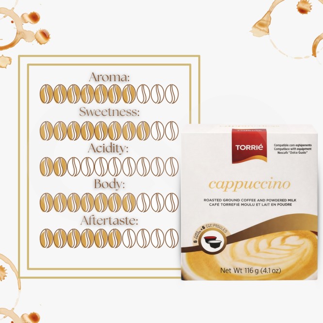 TORRIE� Kapseln Dolce Gusto Cappuccino 16 Stk.