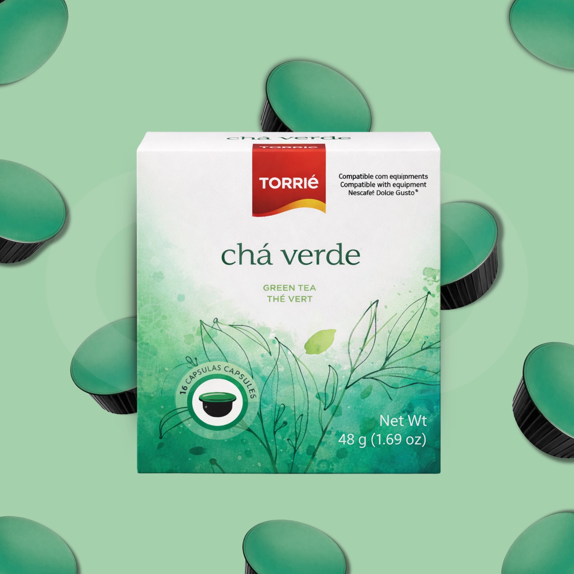 TORRIE® Capsules Dolce Gusto Vert 16 u.