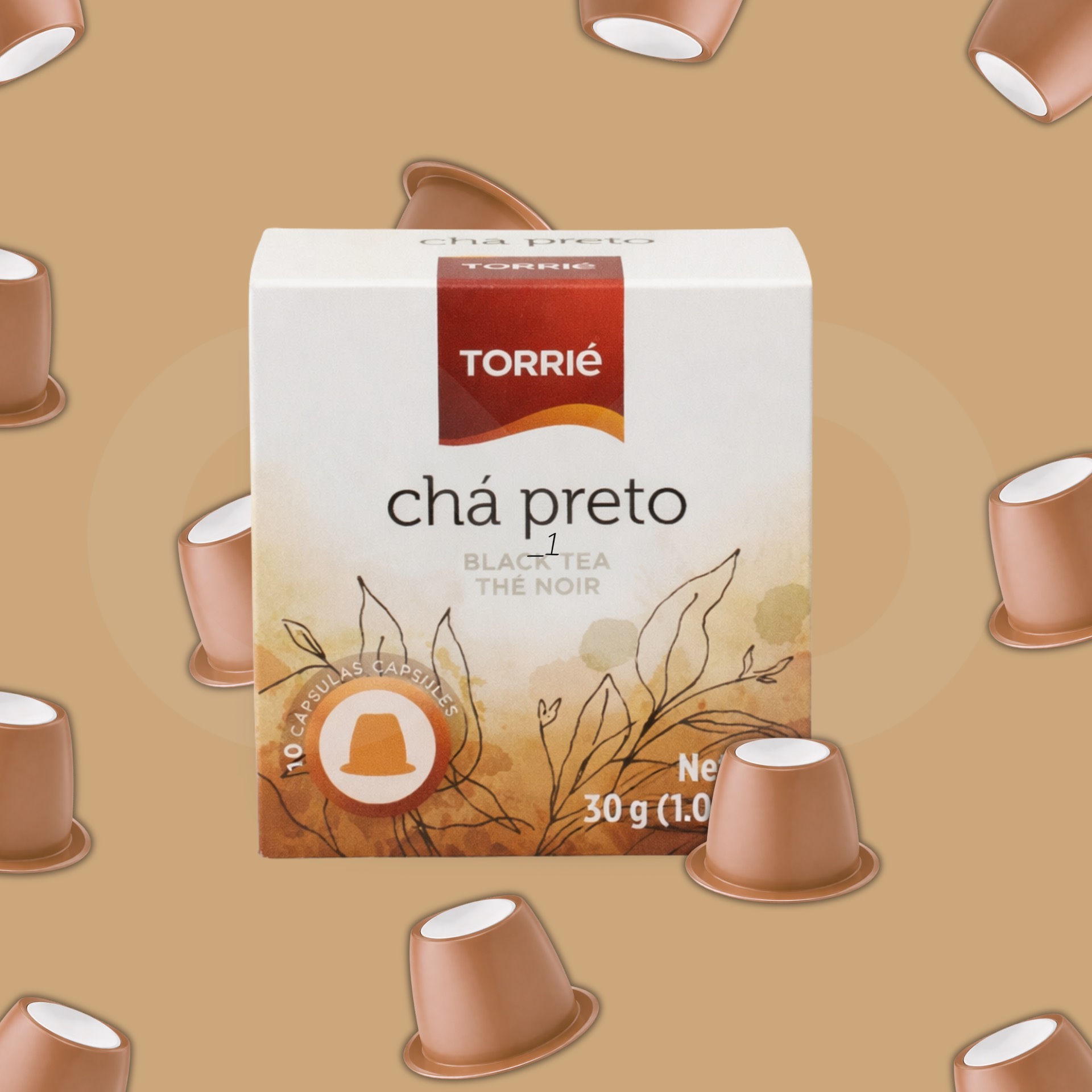 TORRIE® Capsules Nespresso Noir 10 u.
