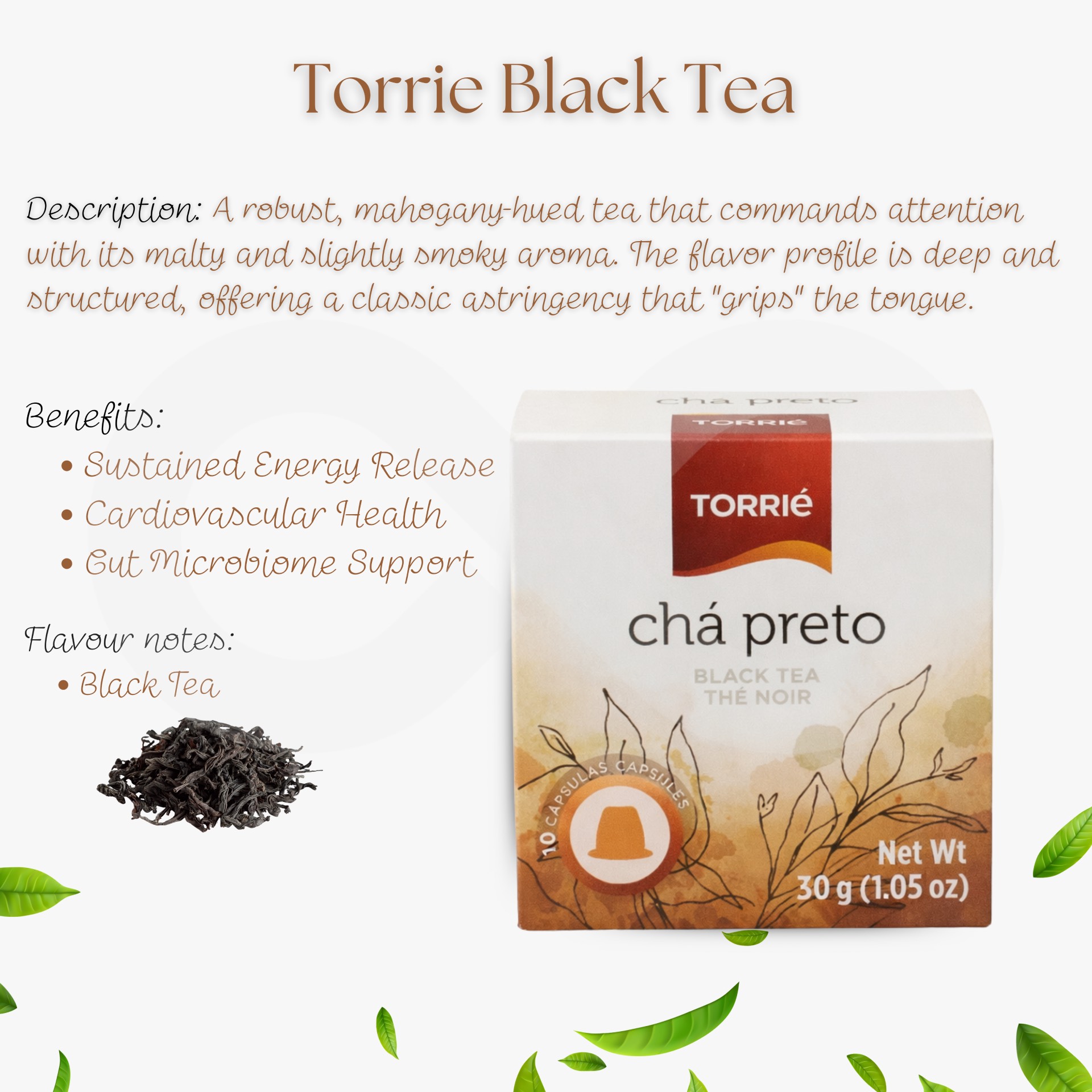 TORRIE® Capsules Nespresso Noir 10 u.