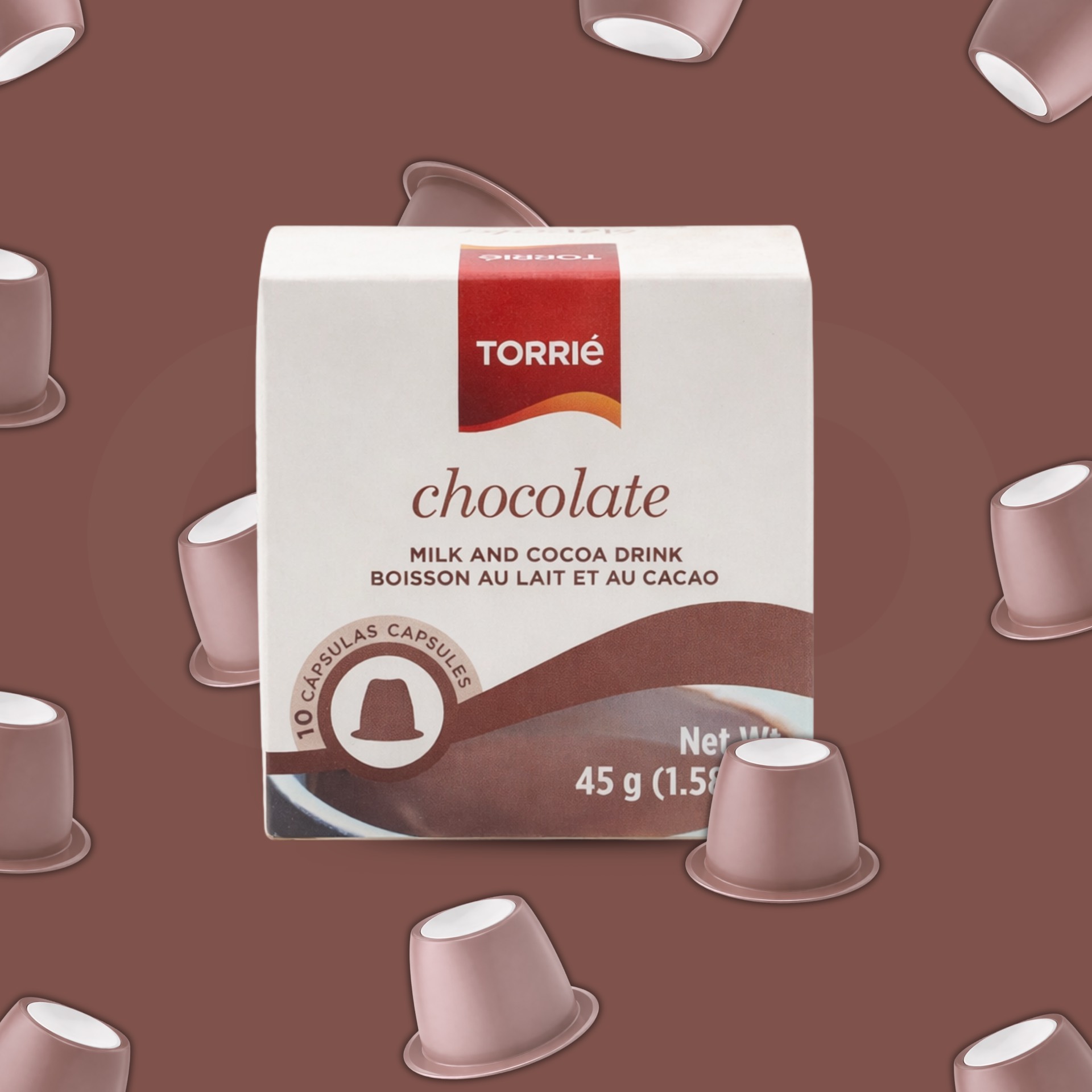 TORRIE® Capsules Nespresso Chocolat 10 u.
