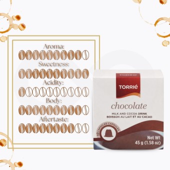 TORRIE® Capsules Nespresso Chocolat 10 u.