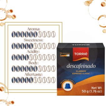 TORRIE® Capsules Nespresso Decaf 10 u.