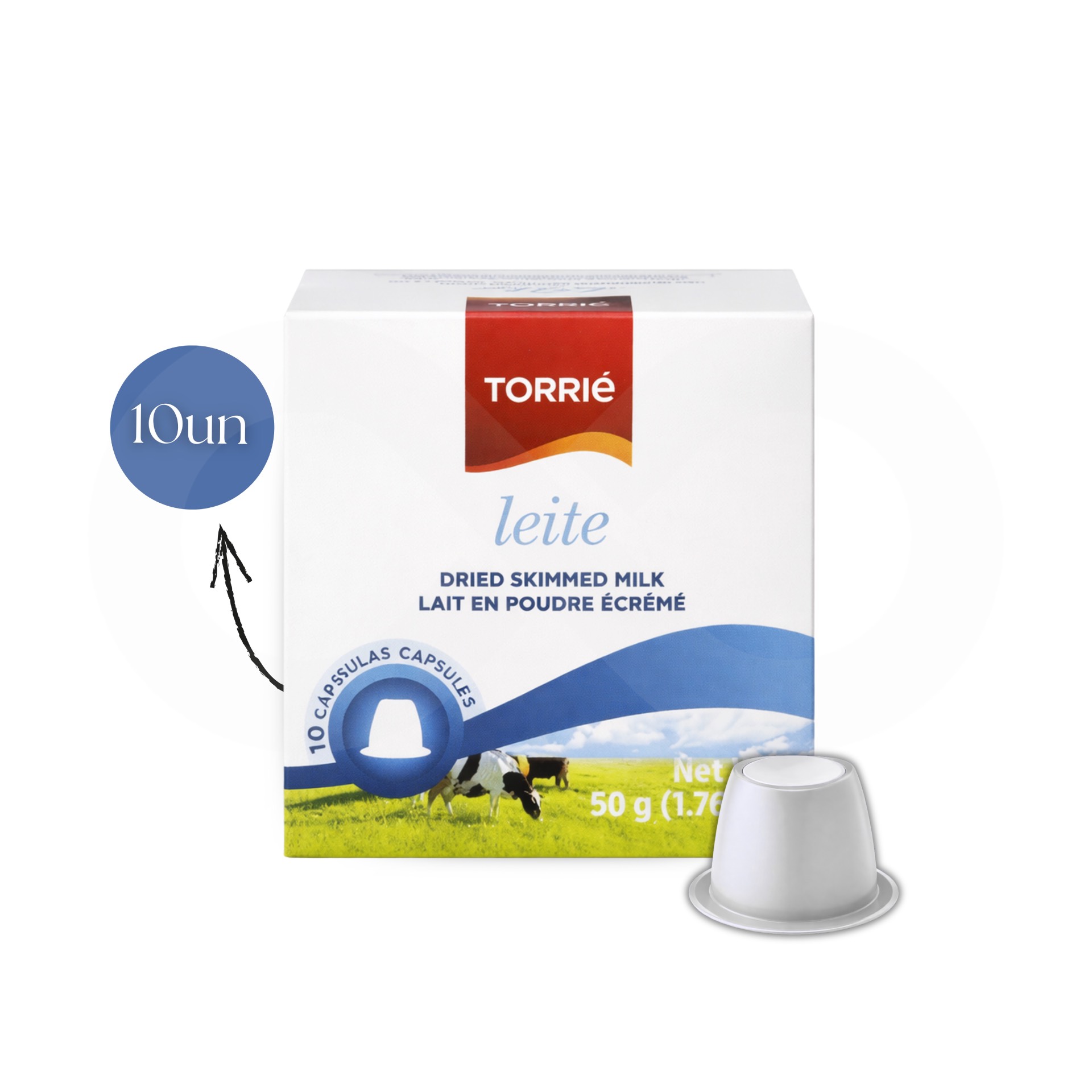 TORRIE® Nespresso Capsules Milk 10 un.