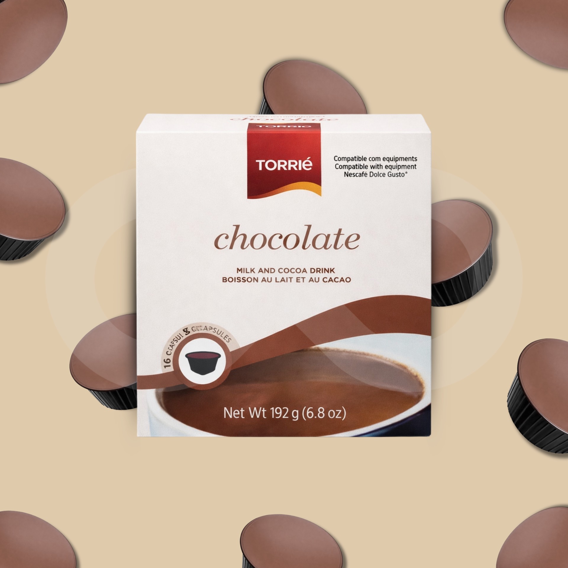 TORRIE® Cápsulas Dolce Gusto Chocolate 16 uds.