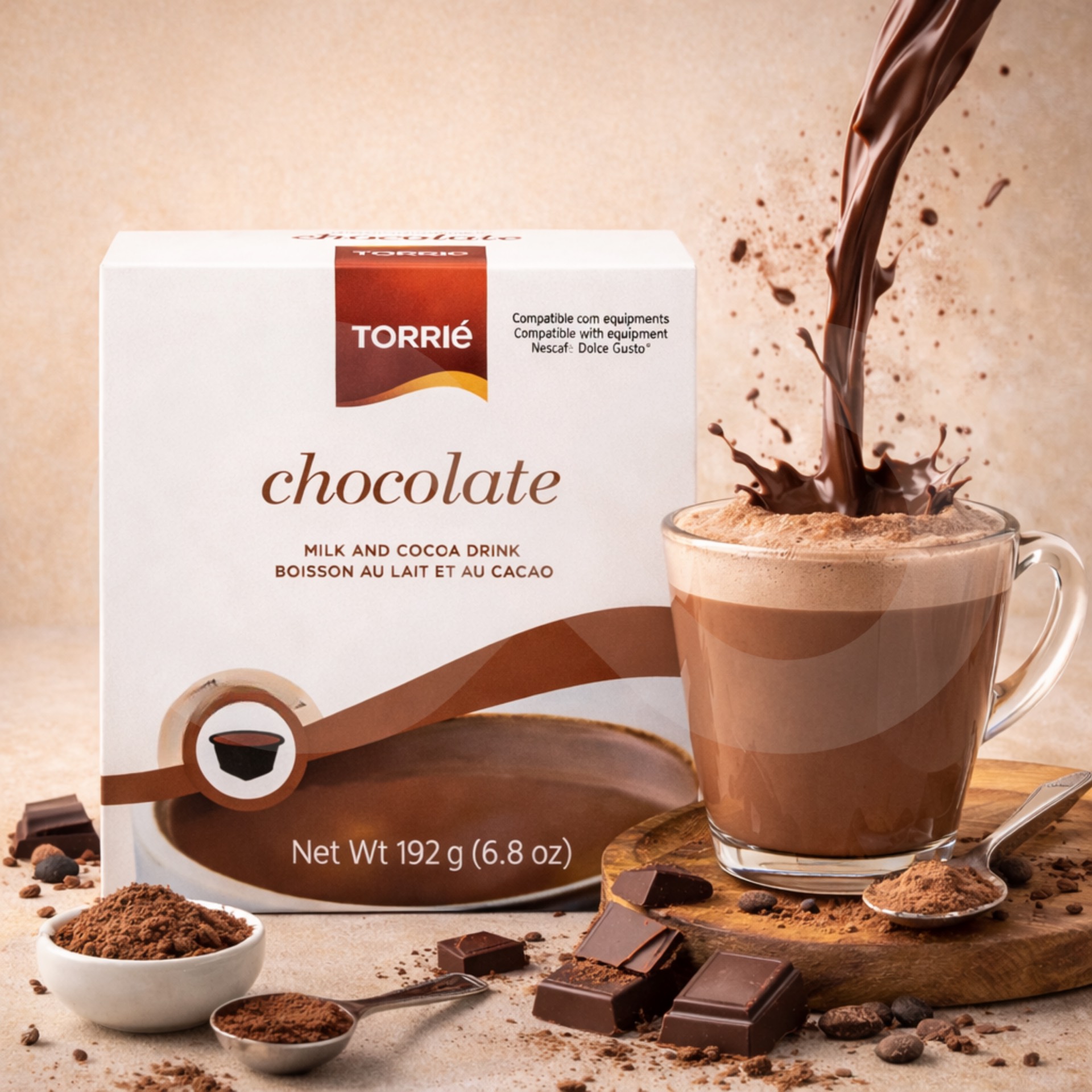 TORRIE® Cápsulas Dolce Gusto Chocolate 16 uds.