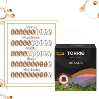 TORRIE® Nespresso Capsules Uganda 10 un.