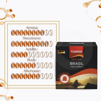 TORRIE® Capsules Nespresso Brasil 10 st.