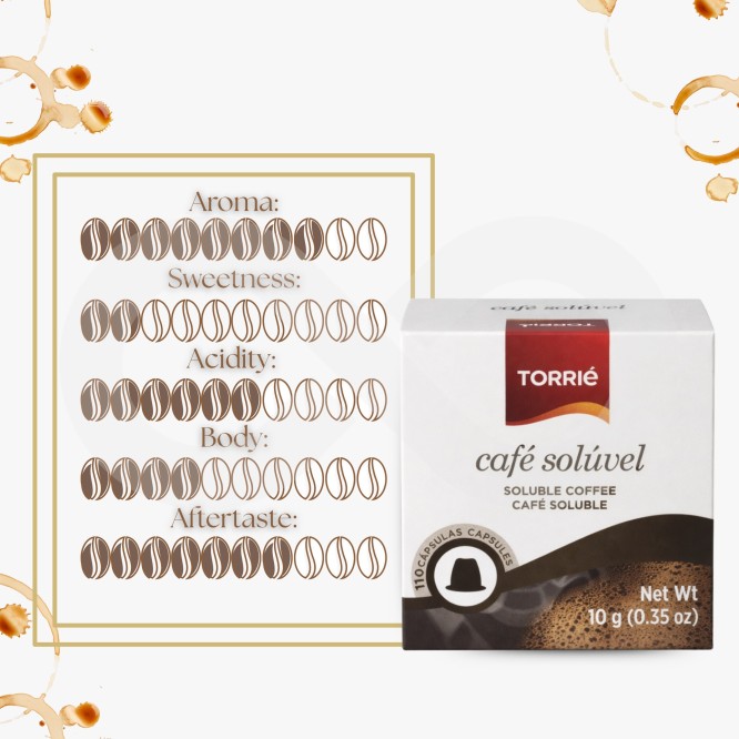 TORRIE® Cápsulas Nespresso Café Instantáneo 10 uds.
