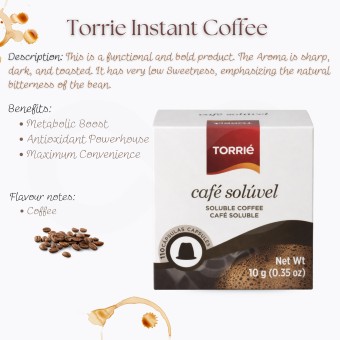 TORRIE® Cápsulas Nespresso Café Instantáneo 10 uds.