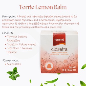 TORRIE® Nespresso Capsules Lemon Balm 10 un.