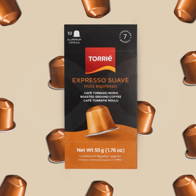 TORRIE� C�psulas Nespresso Suave 10 un. Aluminio