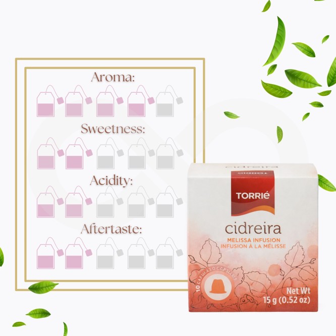 TORRIE® Nespresso Capsules Lemon Balm 10 un.