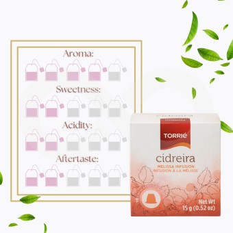 TORRIE® Nespresso Capsules Lemon Balm 10 un.