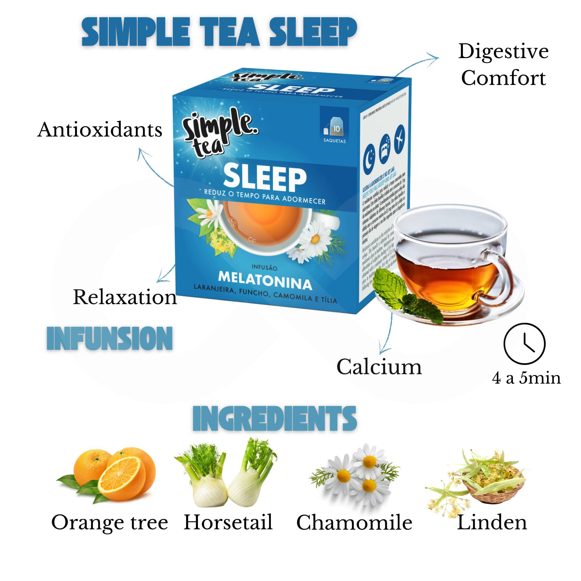SIMPLE TEA® Tè Sleep 10 pz.