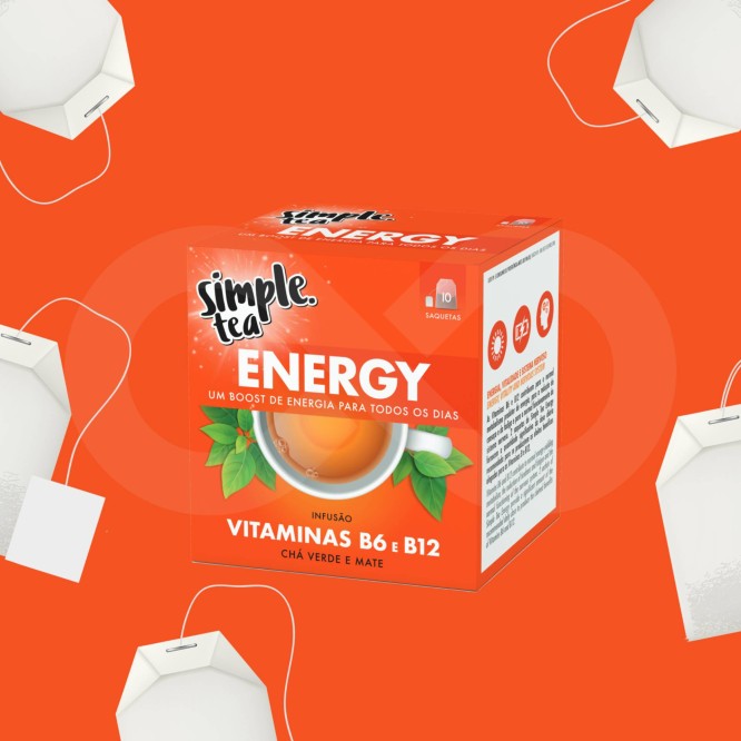 SIMPLE TEA® Tè Energy 10 pz.