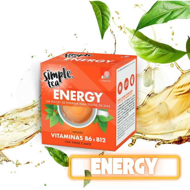 SIMPLE TEA® Tè Energy 10 pz.