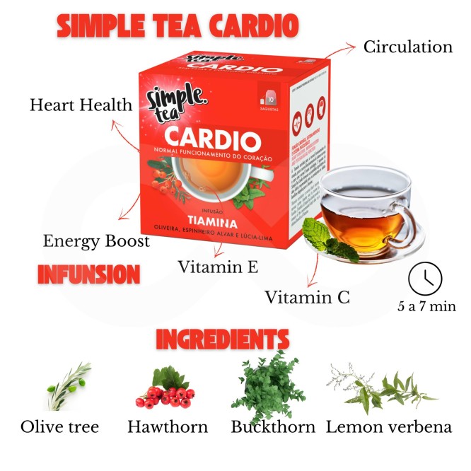 SIMPLE TEA® Tee Cardio 10 Stk.