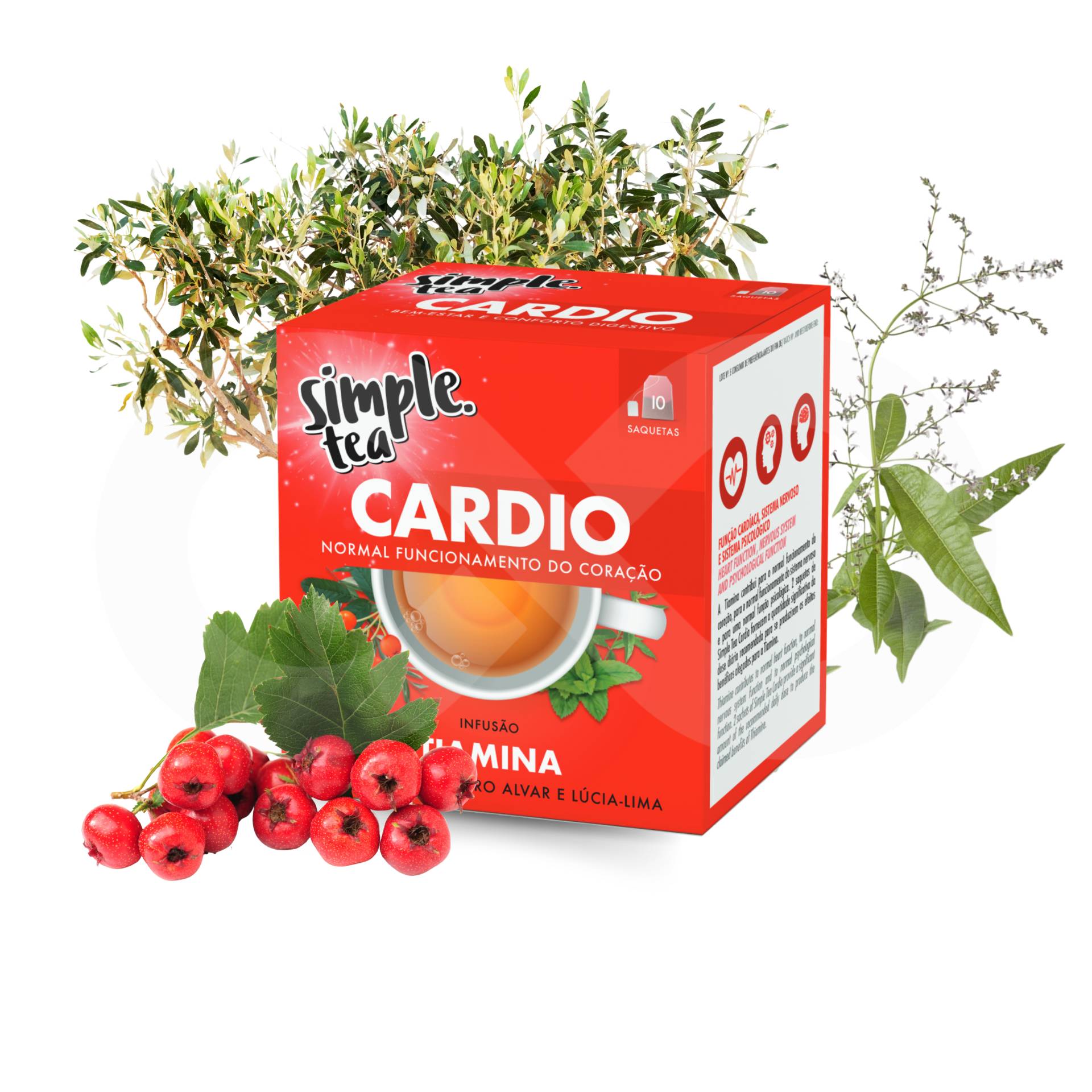 SIMPLE TEA® Té Cardio 10 uds.