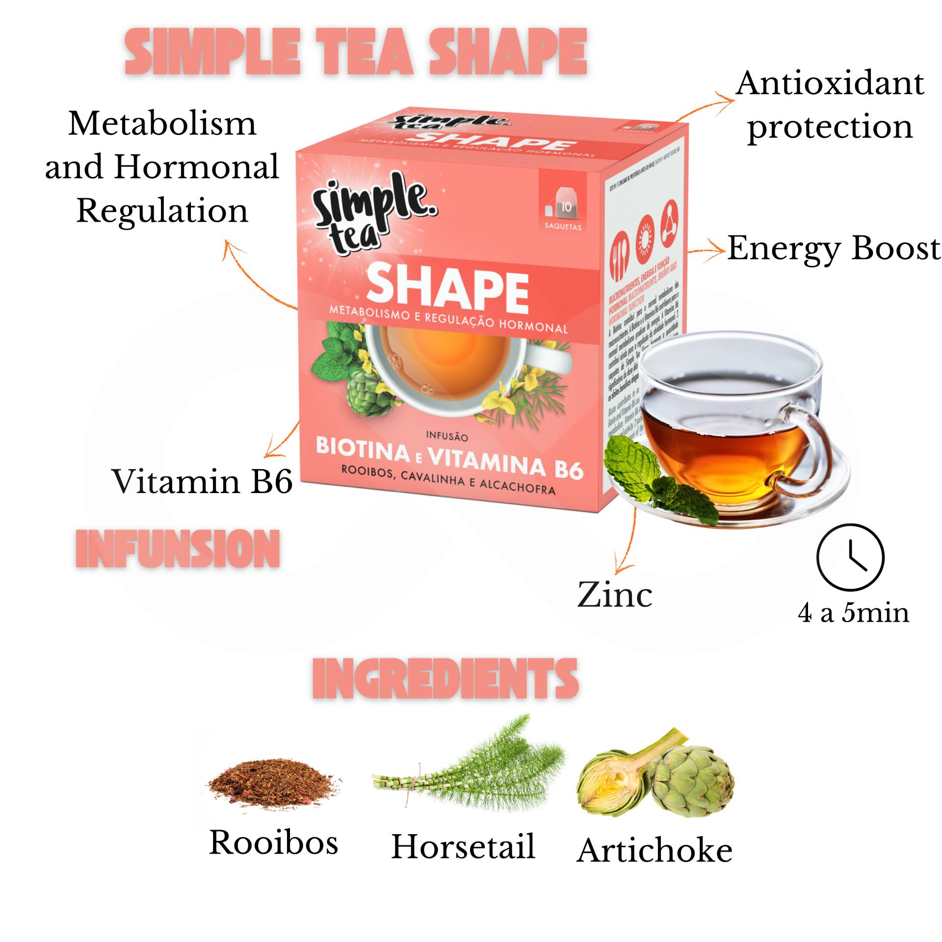 SIMPLE TEA® Tee Shape 10 Stk.