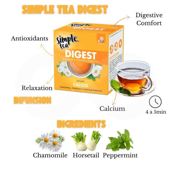 SIMPLE TEAŽ Tea Digest 10 un.