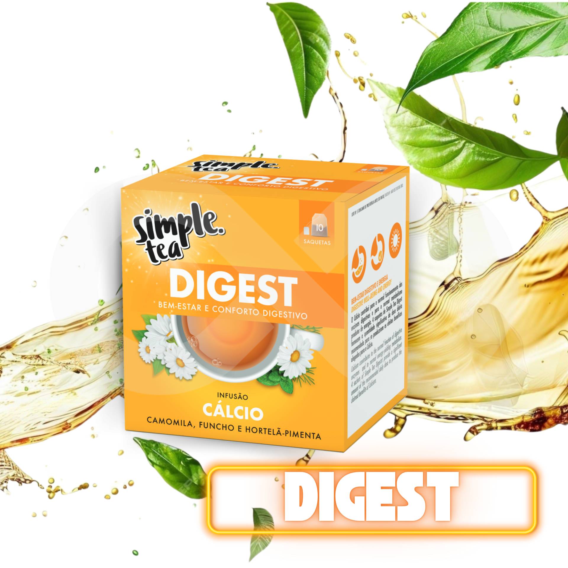 SIMPLE TEAŽ Tea Digest 10 un.