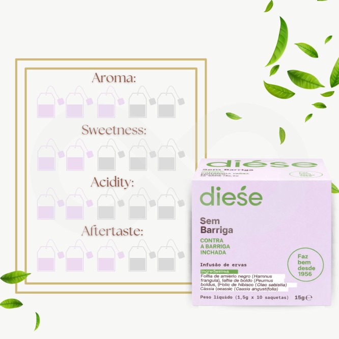 DIESE® Té Vientre Plano 10 uds.