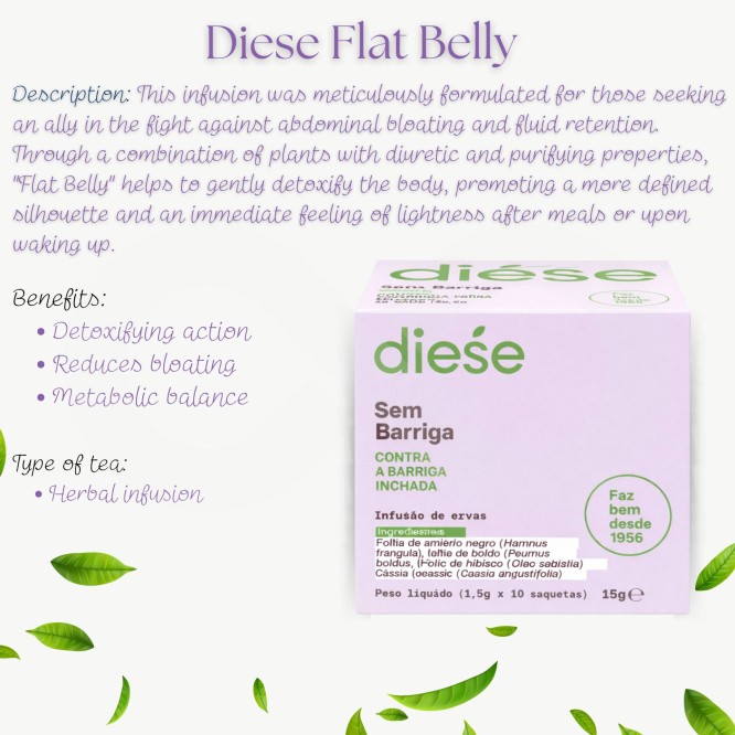 DIESE® Té Vientre Plano 10 uds.