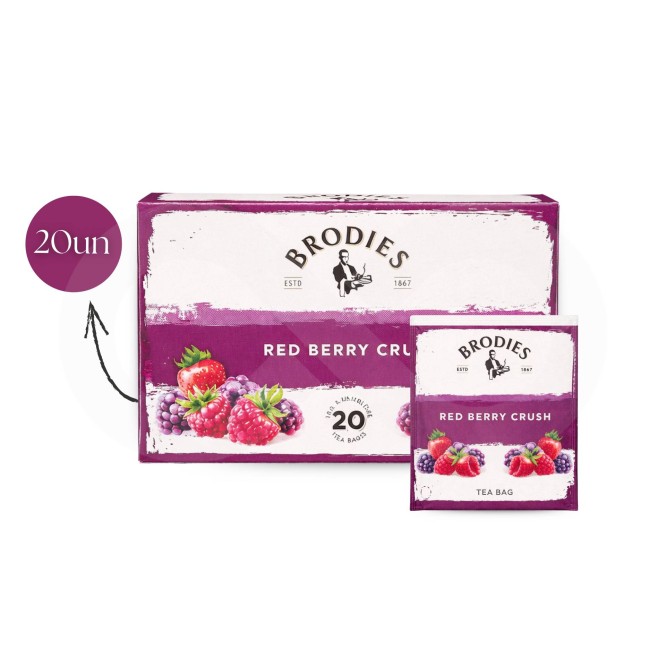 BRODIES� T� Red Berry Crush 20 pz.