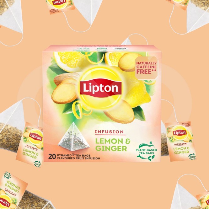 LIPTON® Tè Lemon & Ginger 20 pz.