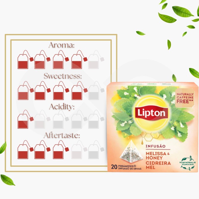 LIPTON� Herbata Melisa I Mi�d 20 szt.