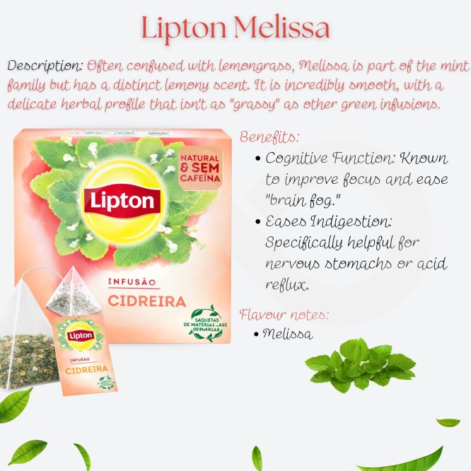 LIPTON® Tè Melissa 20 pz.