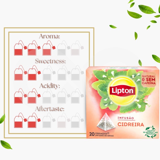 LIPTON® Tè Melissa 20 pz.