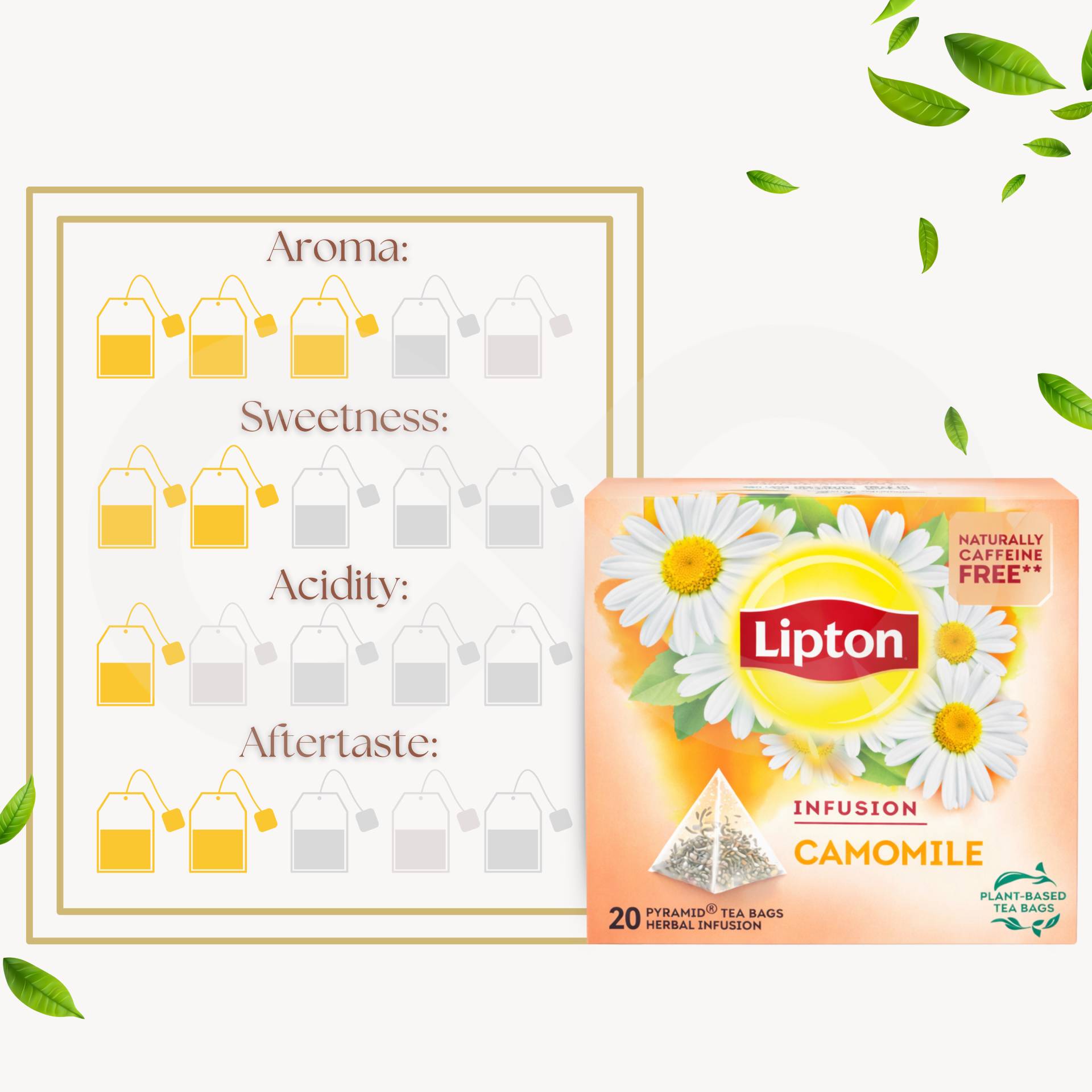 LIPTON® Herbata Rumianek 20 szt.